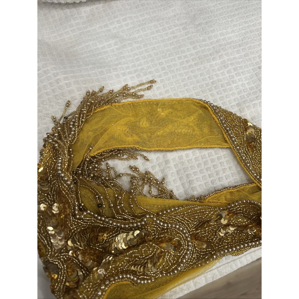 Thong Style Belly Dance Costume Sequin Hip Scarf Belts Tassel Beads Waist Chain - Picture 5 of 6